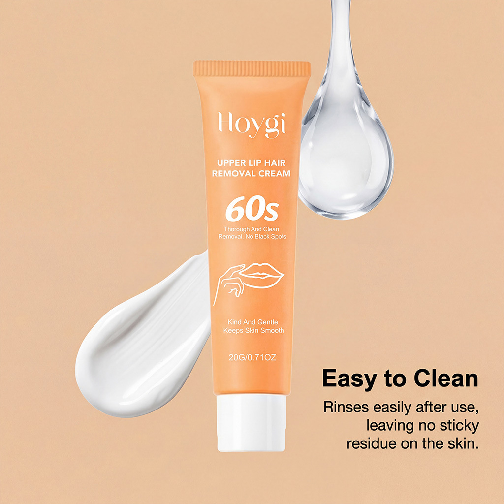 Gentle Facial Hair Removal Cream Mild Cleansing for Sensitive Skin Daily Home Care Natural