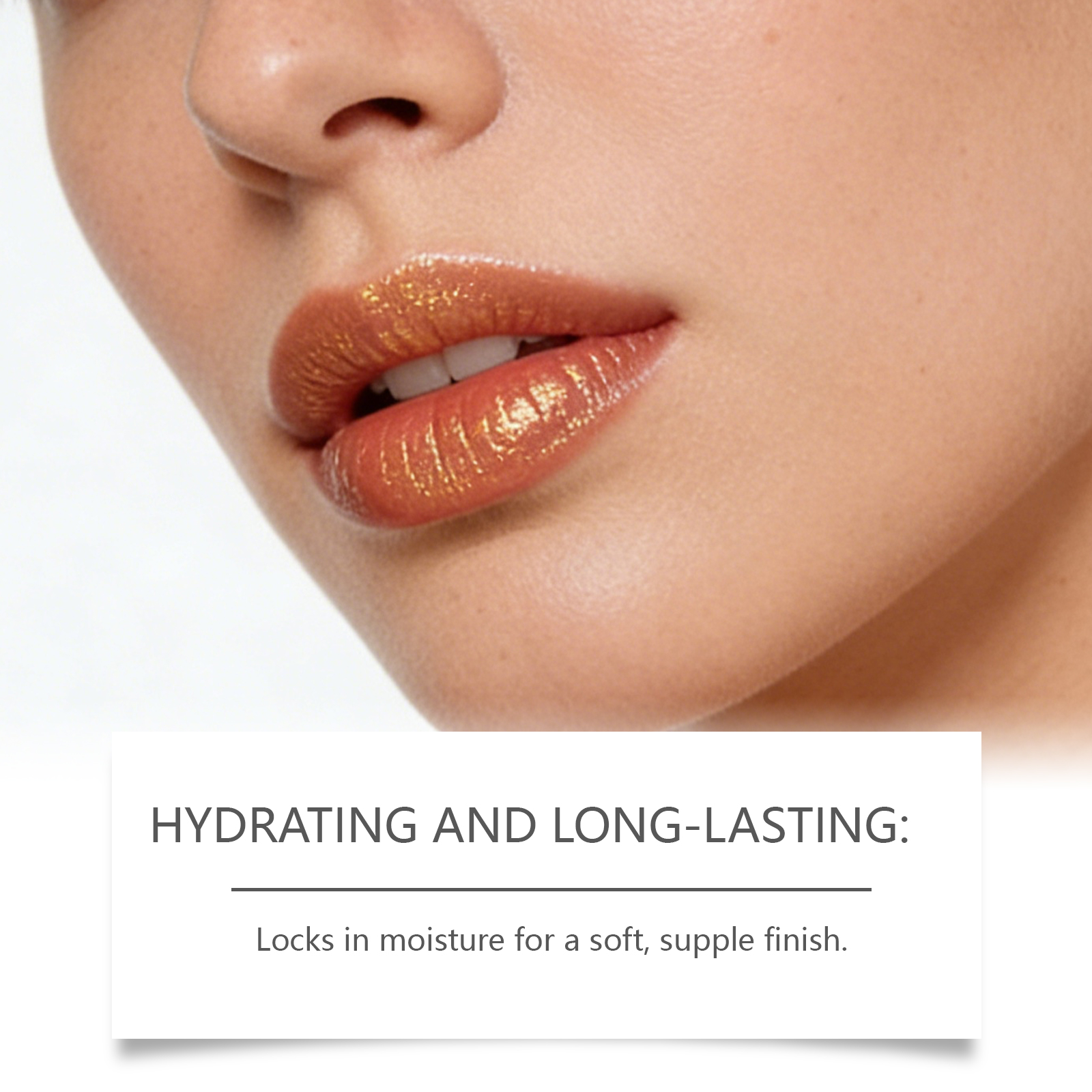 Gold Foil Color Changing Moisturizing Lip Balm Lip Hydration Light Texture Natural Color Soft Hydrous Lip Shiny Feeling