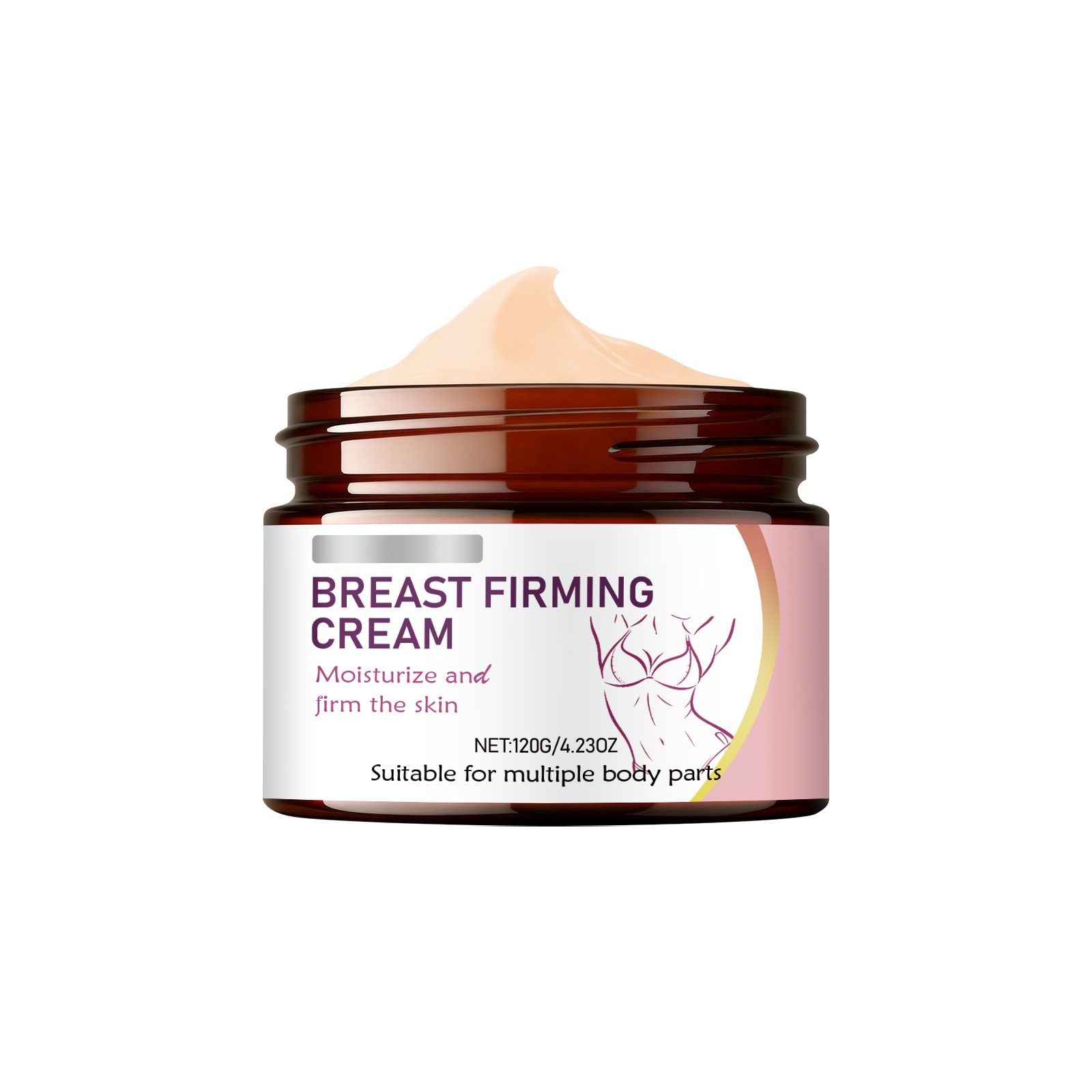 Breast Care Cream Rich Soft Hydrating Moisturizing Gentle Nourish Womens Daily Body Skin Massage Lotion