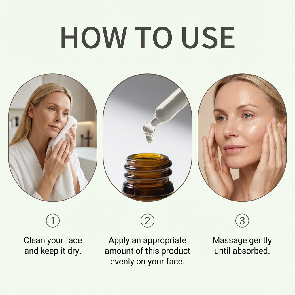Facial Essence Liquid Hydrating Nourishing Light Texture Moist Cool Daily Skin Care Facial Skin Maintenance