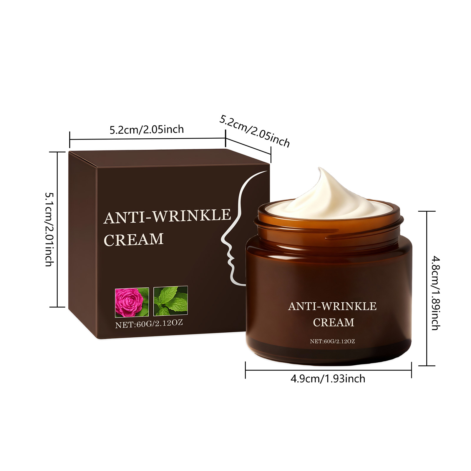 Retinol Moisturizing Cream Daily Hydrating Nourishing Repair Improve Dry Facial Skin Care Lotion Soften Complexion