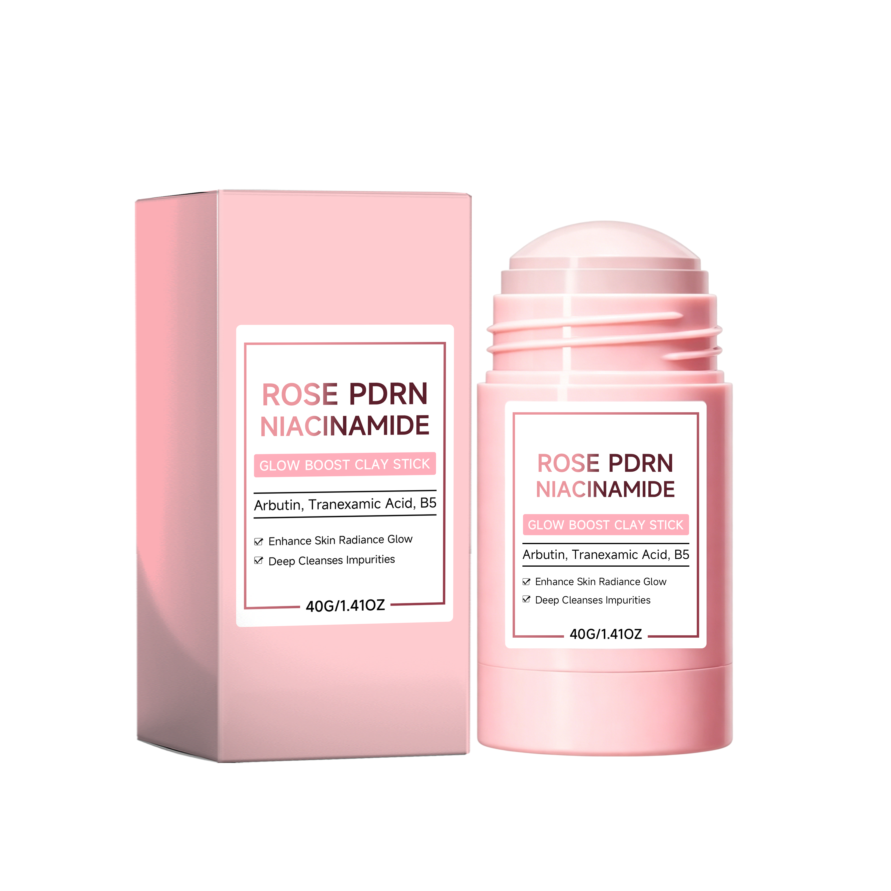 Rose Moisturizing Mask Stick Mild Cleansing Hydrating Soft Daily Convenient Smearing Type Facial Skin Care Product