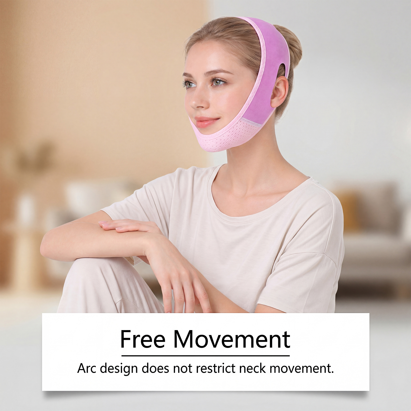 Facial Care Bandage Fit Skin Breathable SkinFriendly Comfortable Wear Daily Face Line Contour Maintenance Tool Soft Gentle Safe Mild Tender