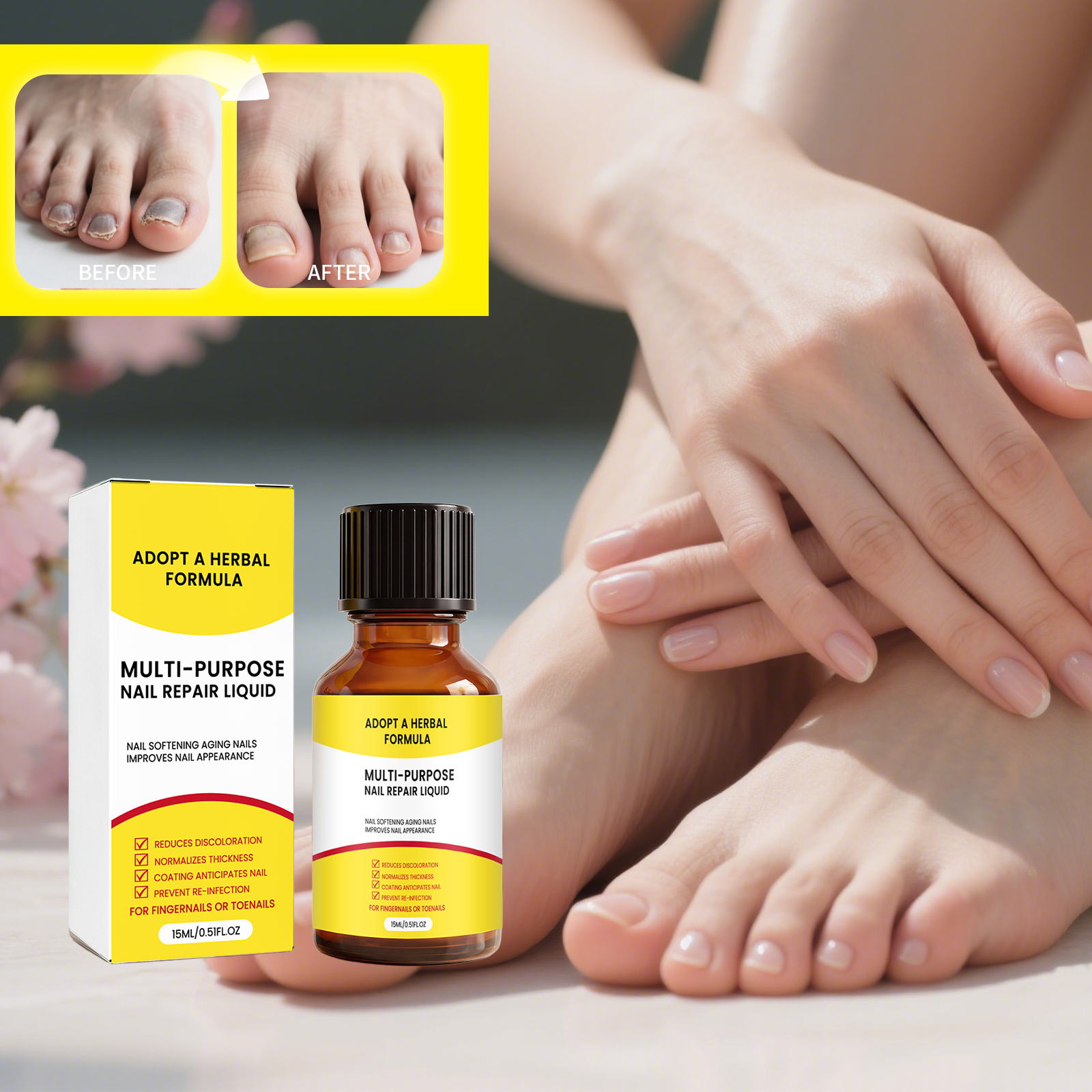Nail Care Liquid Gentle Skin Friendly Formula Fine Absorbable Fresh Moisturizing Nail Surface Cuticle Smooth Glossy