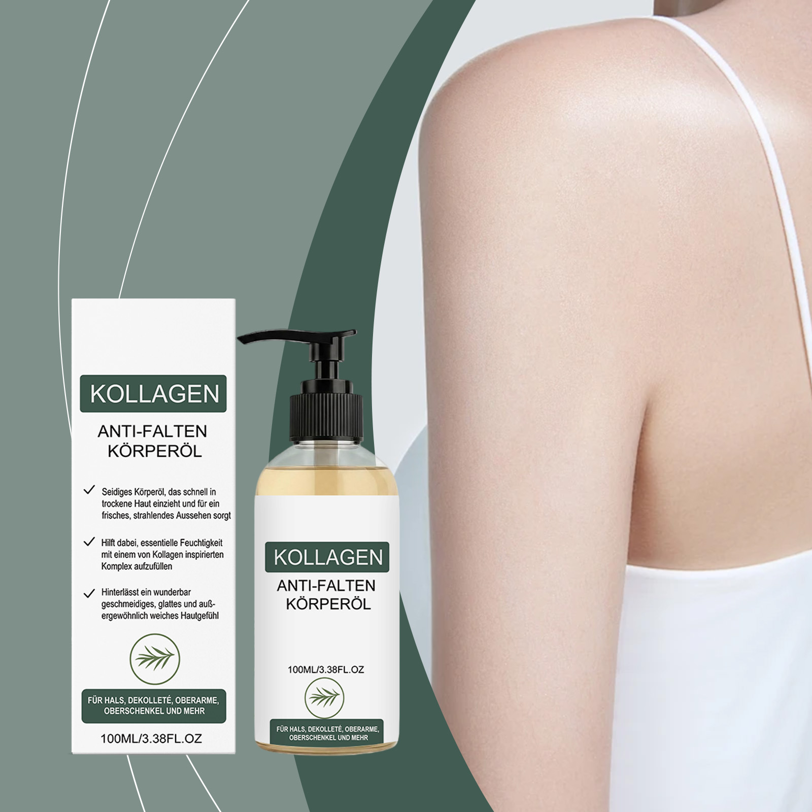 Brightening Body Oil Clean Care Silky Hydrating Moisturizing Smooth Cozy Soft Daily Skin Care