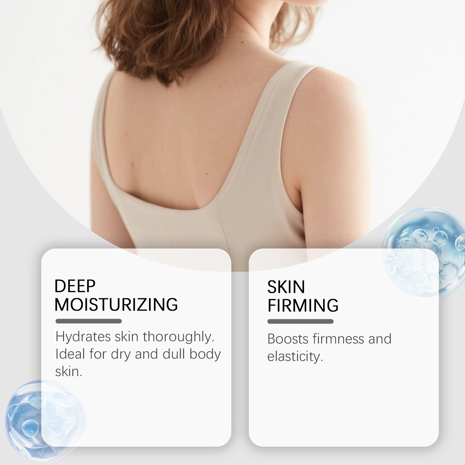 Night Moisturizing Body Lotion Gentle Nourish Elastic Soft Refreshing Non Sticky Skin Whole Body Use