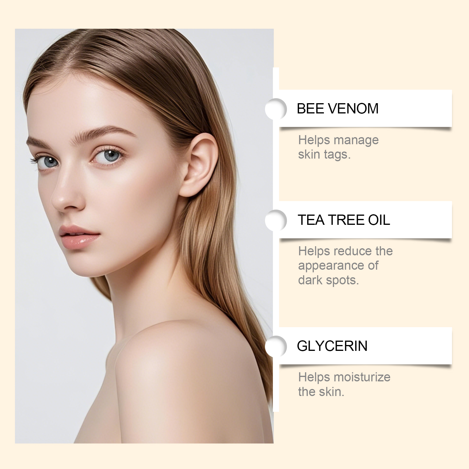 Bee Venom Skin Care Spray Mild Formula Cleanses Nourishes Gentle Care Refreshes Skin Tender Protection