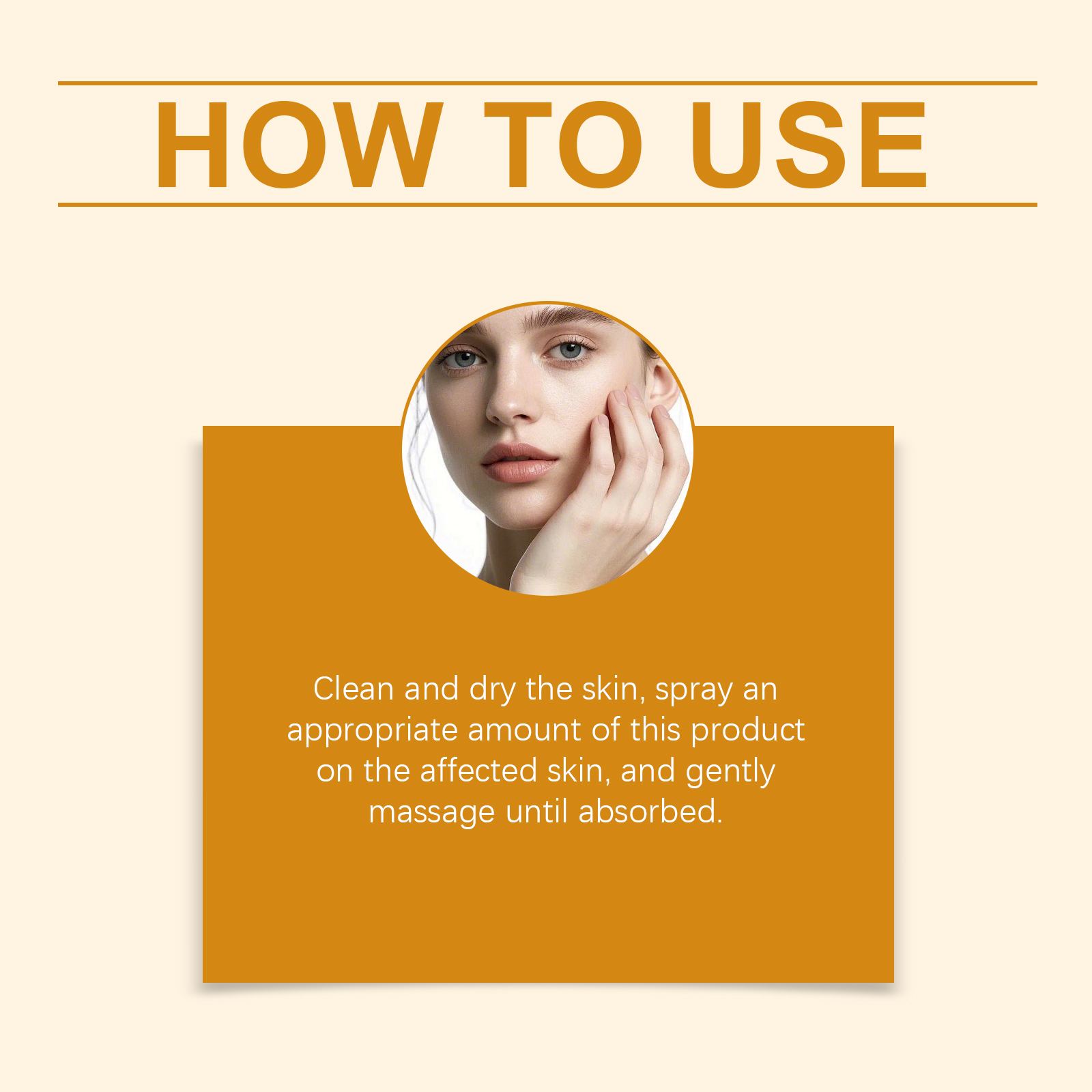 Bee Venom Skin Care Spray Mild Formula Cleanses Nourishes Gentle Care Refreshes Skin Tender Protection