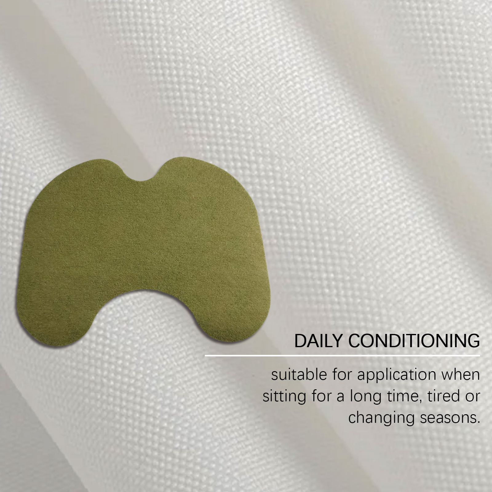 Mugwort Care Patch Comfortable Fitting Skin Mild Moisturizing Refreshing Breathable Knee Joint Foot