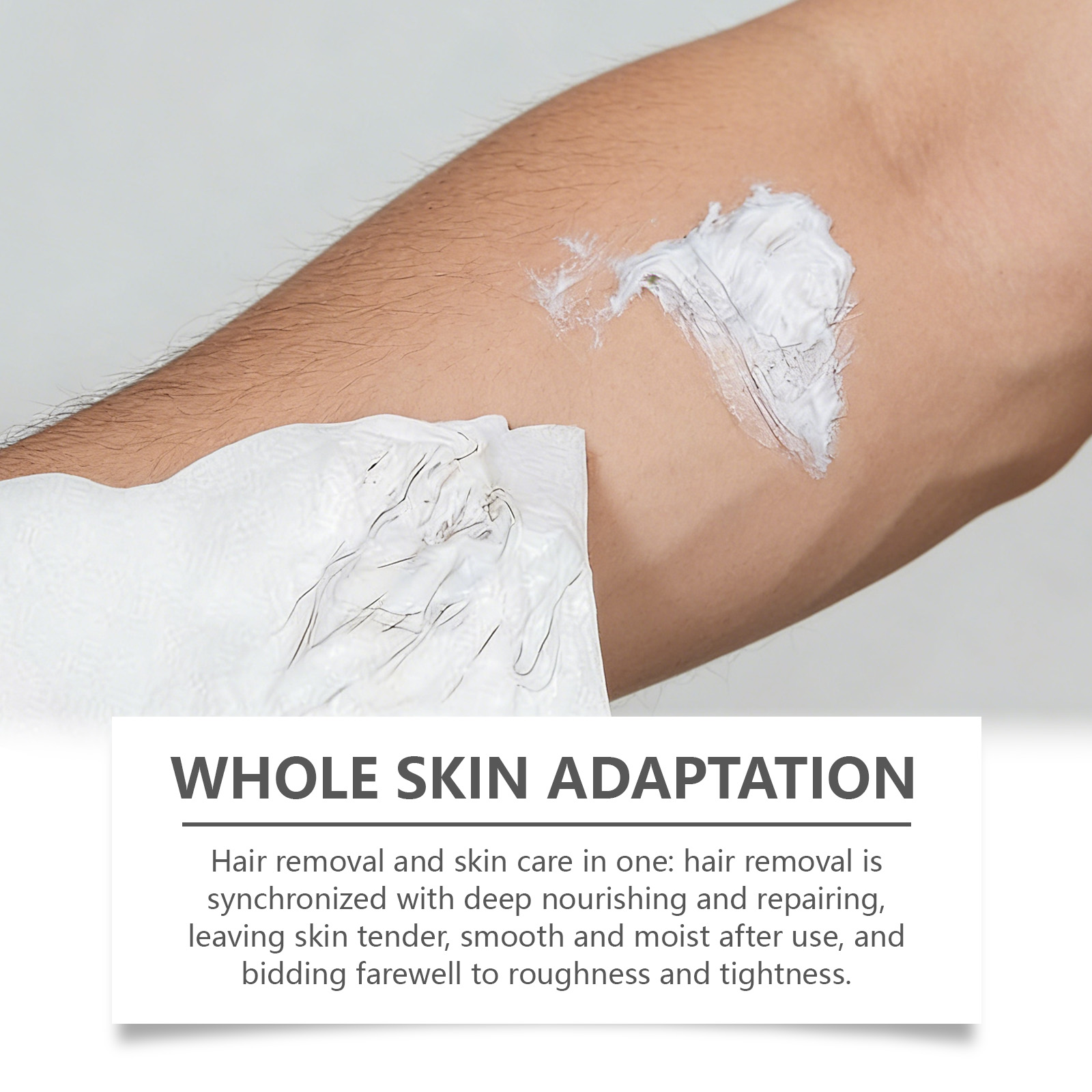 Strawberry Soft Hair Removal Cream Daily Cleansing Body Skin Moisturizing Comfortable Easy Rinse Fresh Portable Depilatory Ointment