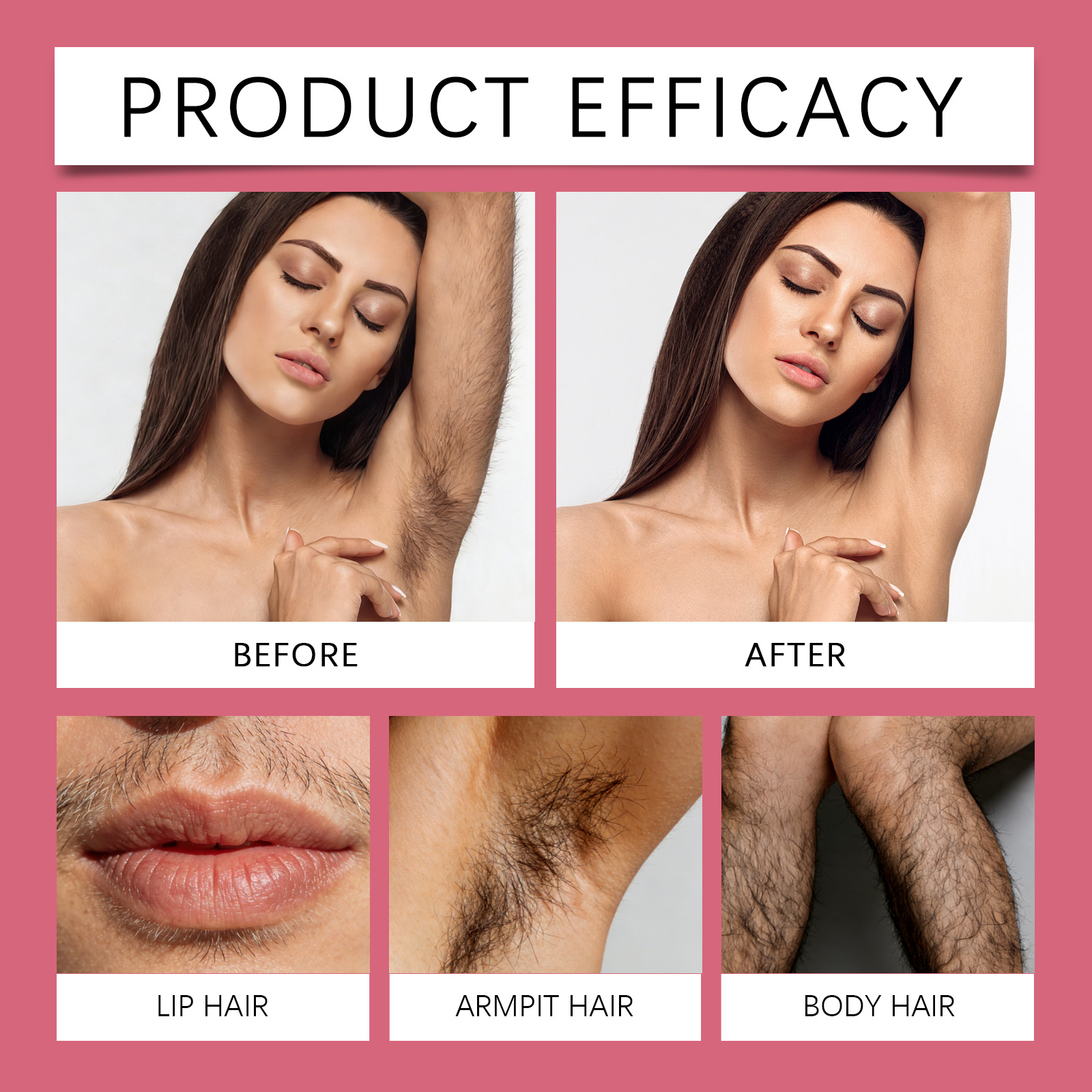Strawberry Soft Hair Removal Cream Daily Cleansing Body Skin Moisturizing Comfortable Easy Rinse Fresh Portable Depilatory Ointment