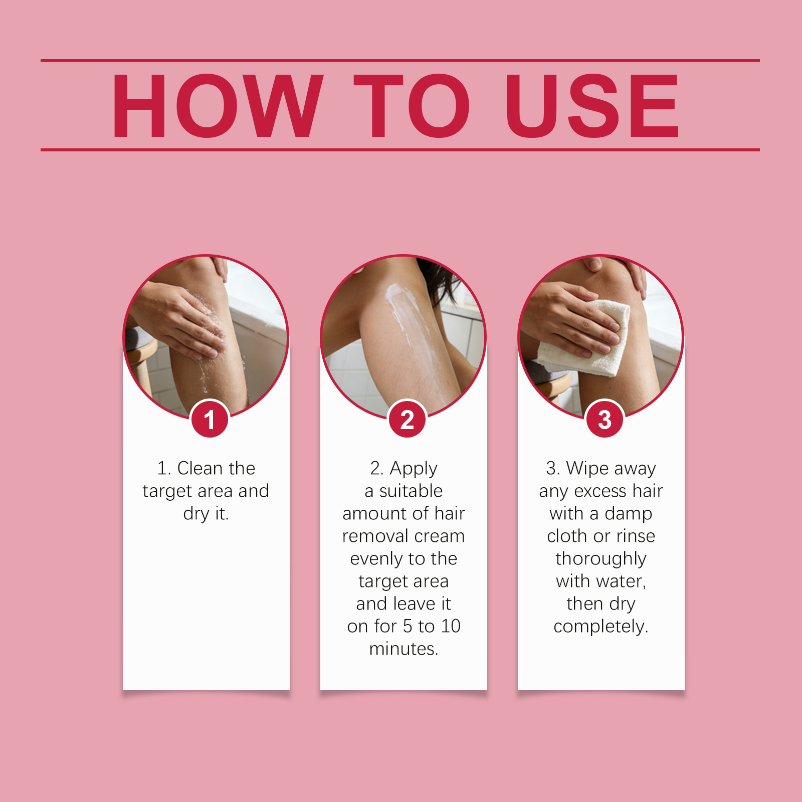 Strawberry Soft Hair Removal Cream Daily Cleansing Body Skin Moisturizing Comfortable Easy Rinse Fresh Portable Depilatory Ointment