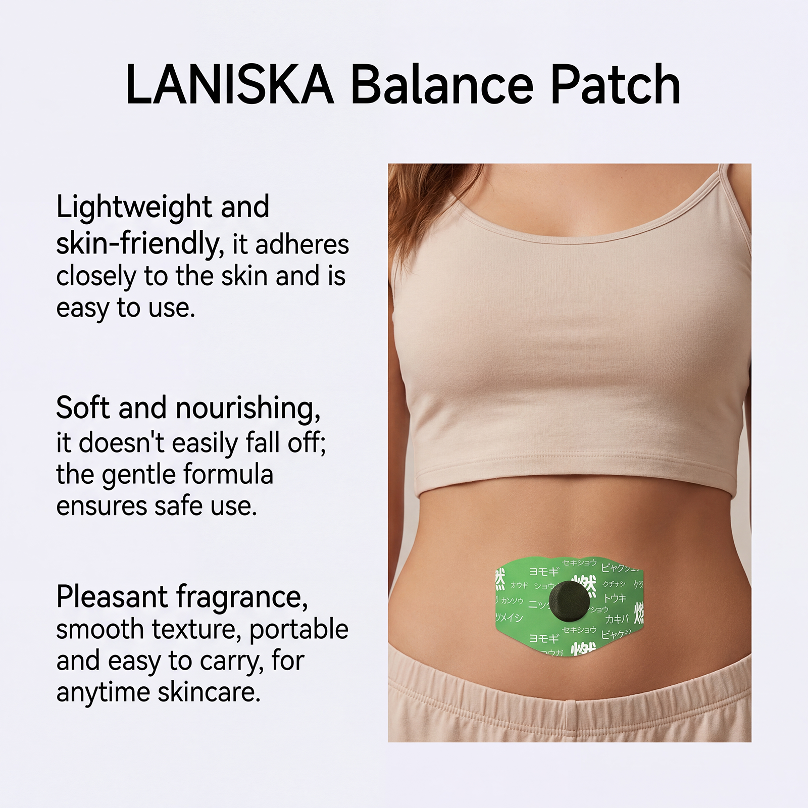 Herbal Body Care Patch Lightweight Breathable Material Fits Body Contours Daily Care Lazy Local Patch