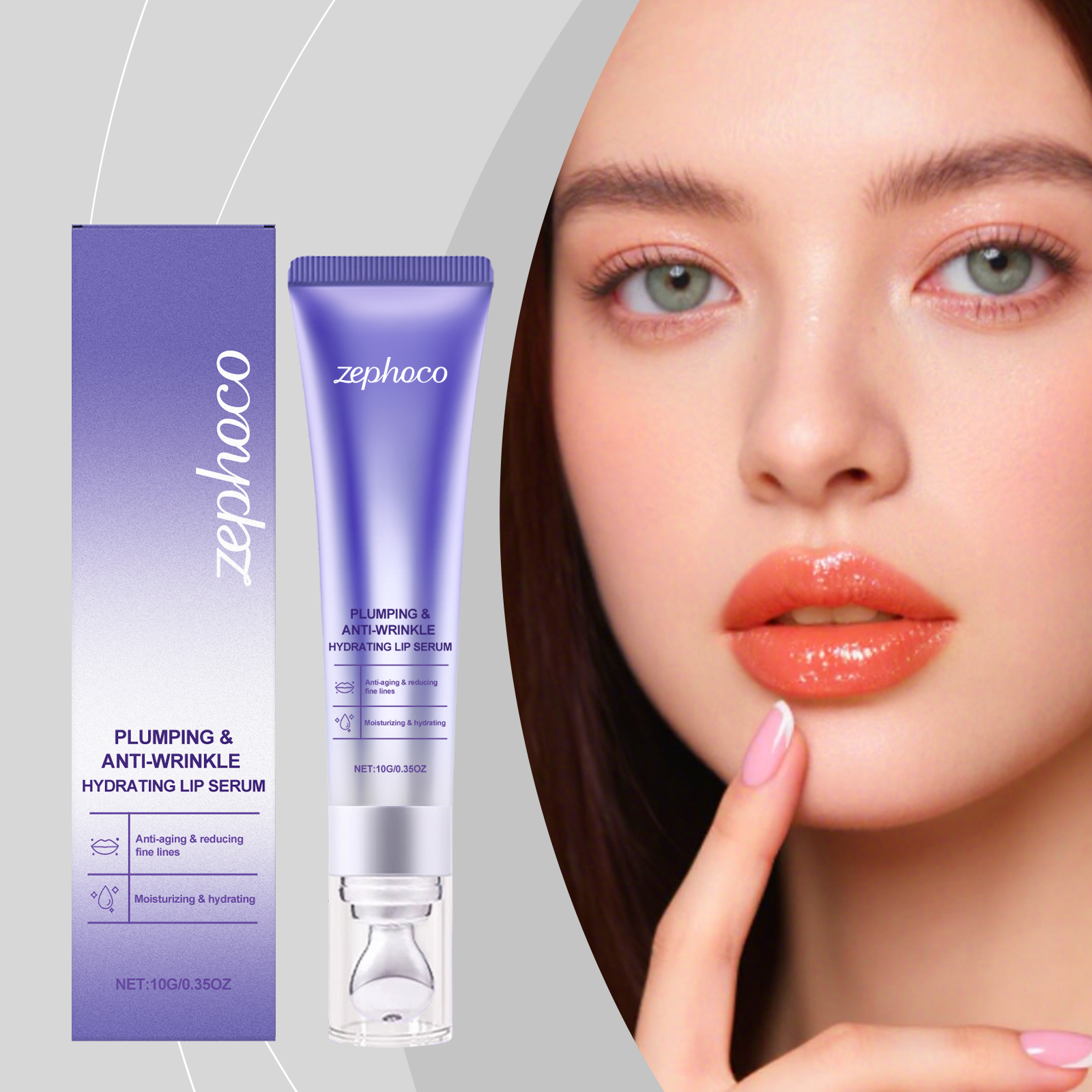 Lip Plumping Essence Liquid Hydrating Nourishing Delicate Moisturizing Gentle Care For Lip Skin