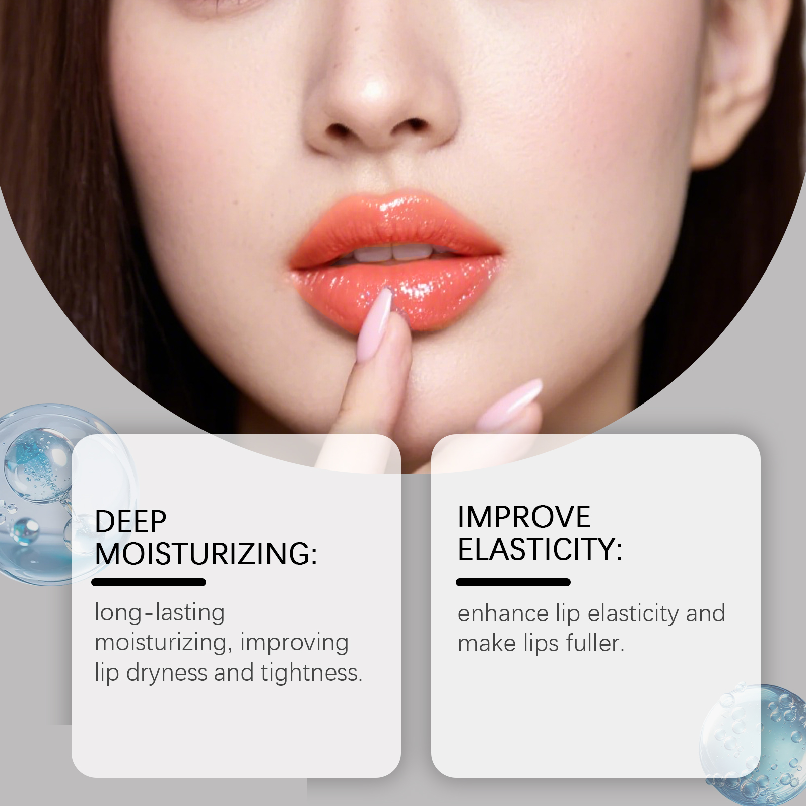 Lip Plumping Essence Liquid Hydrating Nourishing Delicate Moisturizing Gentle Care For Lip Skin