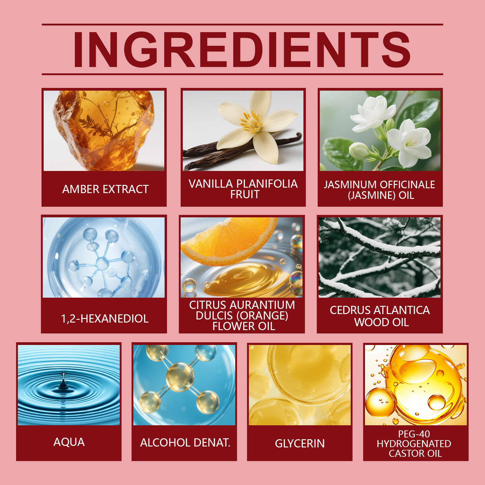 Amber Cologne Rich Perfume Spray Woody Fresh Personal Charm Daily Commute Long Lasting Multi Layer Fragrance