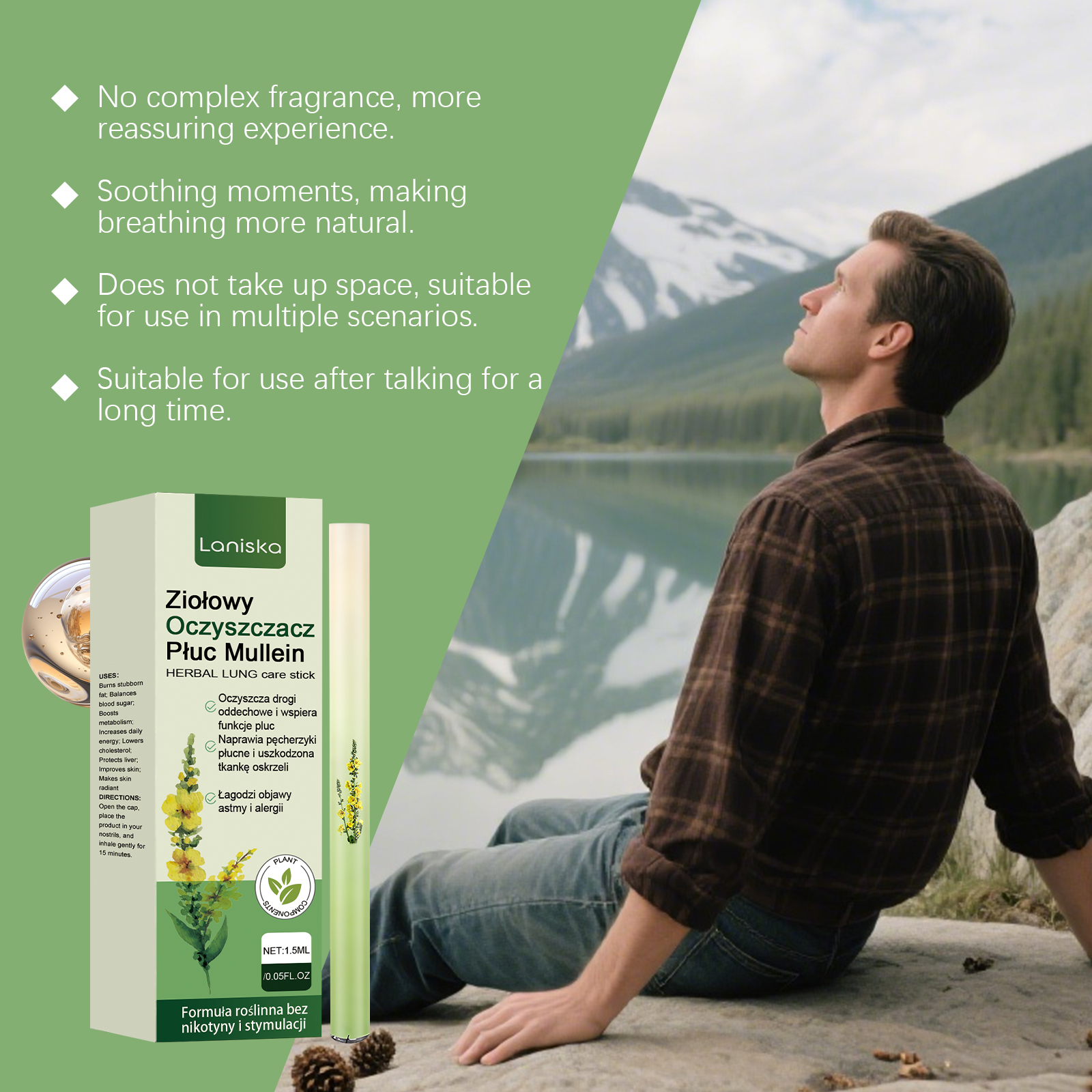 Body Care Stick Mild Formula Plant Extract Nourish Body Comfort Daily Portable Care Stick