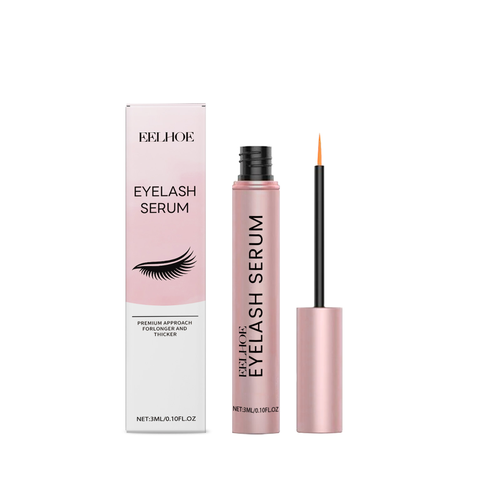 Eyelash Growth Serum Daily Gentle Care Natural Slender Eyelashes Moisturizing Nourishing Eye Lashes Liquid