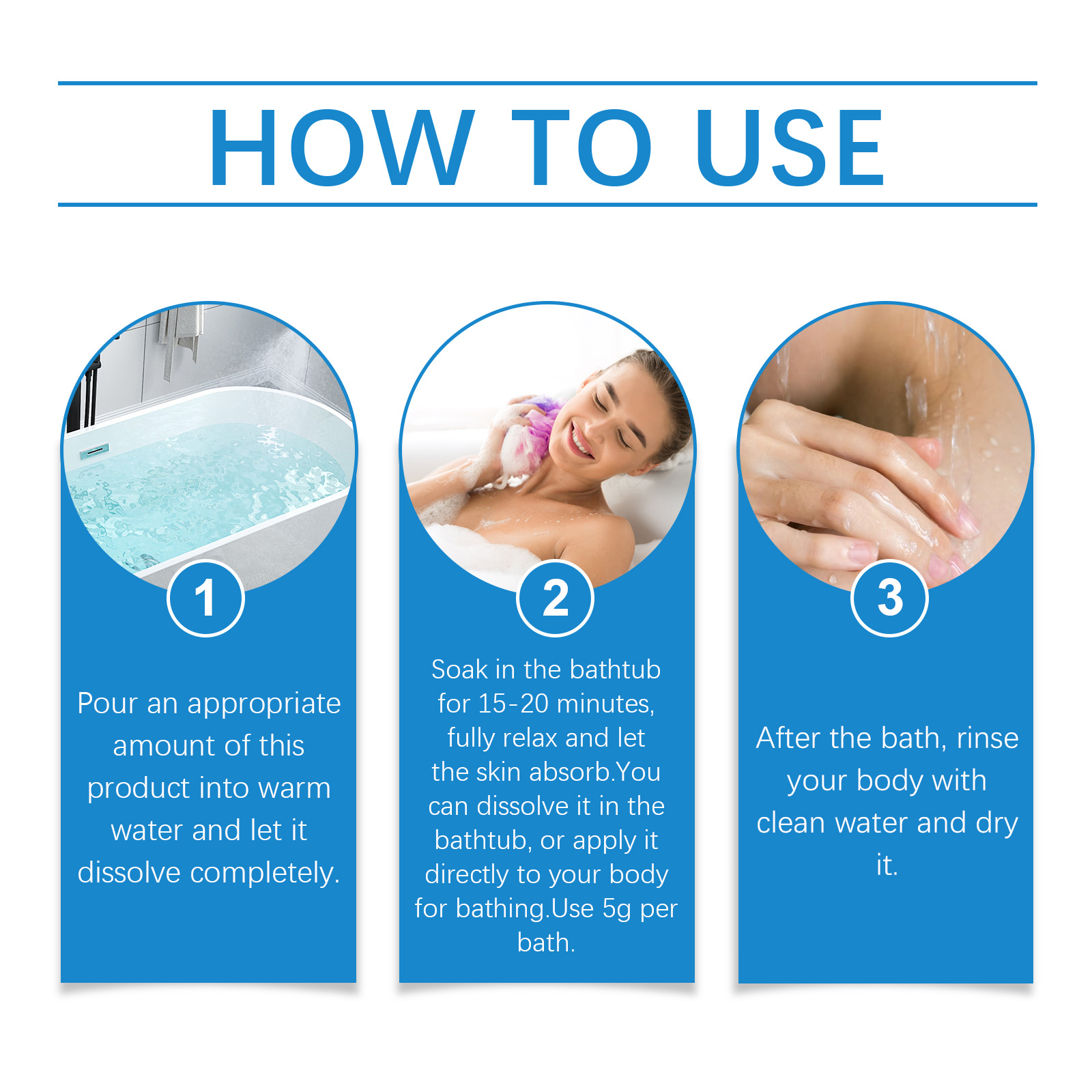 Body Bath Salt Gentle Cleansing Exfoliating Bath Moisturizing Skin Rejuvenate Body
