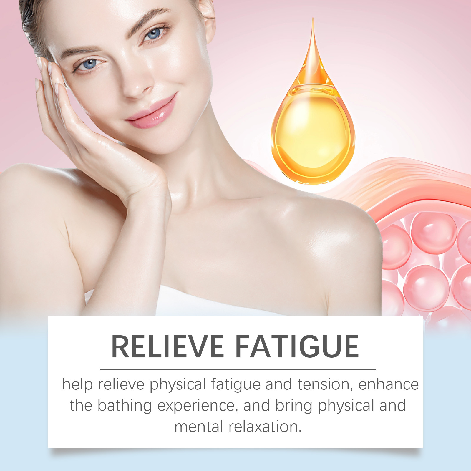 Body Bath Salt Gentle Cleansing Exfoliating Bath Moisturizing Skin Rejuvenate Body