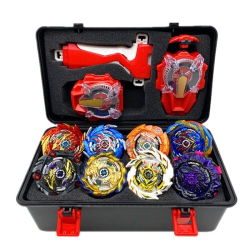 Super King 8pcs Gyro Burst Beyblade Set With Box