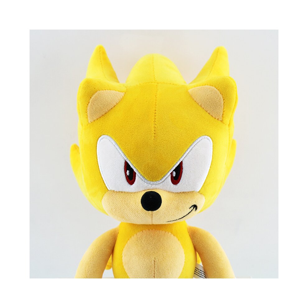 Super Sonic The Hedgehog Shadow Super Sonic Plush Doll Toy Kids Gifts