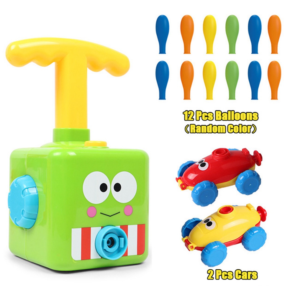 (Monster) Inertia Balloon Powered Car Toys Aerodynamics Education Science Experiment Puzzle Fun balloons birthday educational popular toys Christmas Gift for Kids
