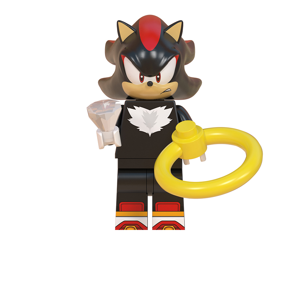 Sonic The Hedgehog Minifigures Fit Lego Building Blocks Toys Anime Action Figures Palyset Fans Collectible Christmas Stockings Birthday Decorations Gift for Kids Boys Girls