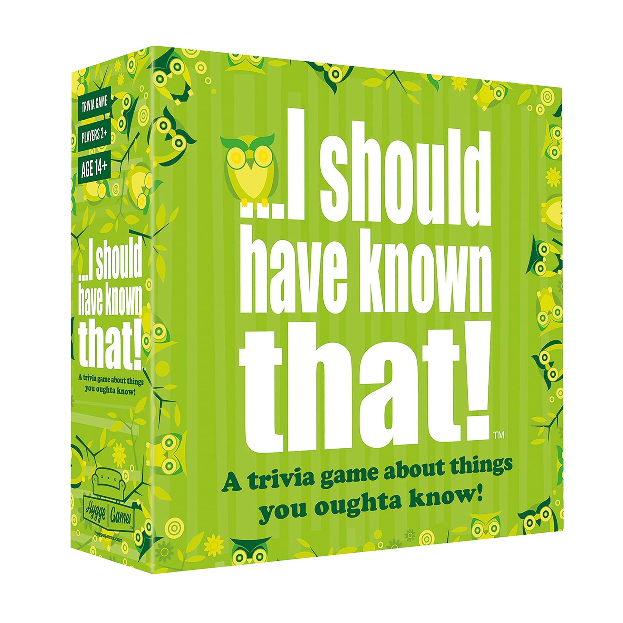 I should have known that Cards About Things You Oughta Know Trivia Card Game Family Board Party Games Toys for Adults Green