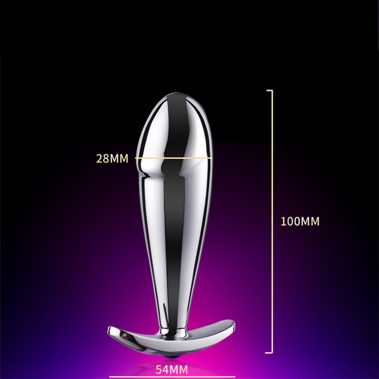 Butt Plug Anal Plug Prostate Massager Adult Sex Toys Crystal Jewelry Vagina Sex Products Metal Stainless Steel Anal Training Massager Male Female Couples Beginners Advanced Users Seual Solo Pleasure
