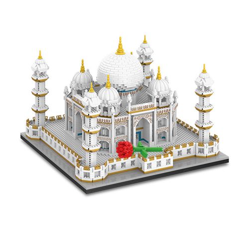Taj Mahal Palace Model Building Blocks Mirco Street View Decoration Bricks Boys Kids Toys Gifts