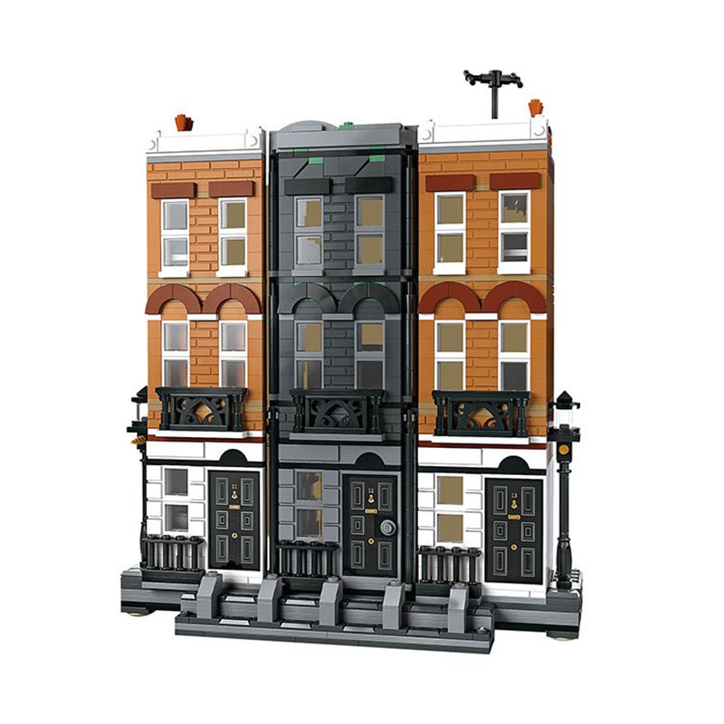 Harry Potter Magic World Grimmauld Place Brick Model Modular Building Blocks Hot Movie Street View Kids Toy