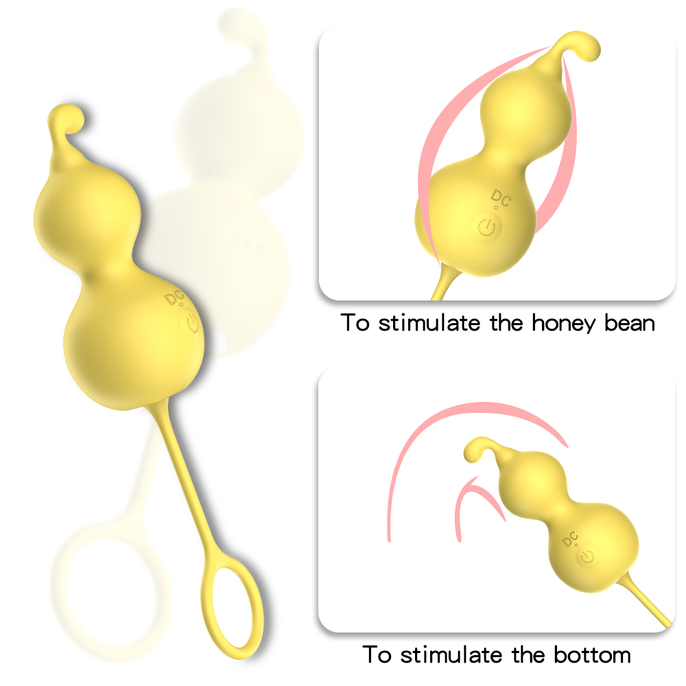 G Spot Vibrators Egg Sex Toys Magic Vaginal Massager Erotic Adult Toys Electric Sex Machine Heating Clitoris Stimulator Exercise Kegel Ball for Female