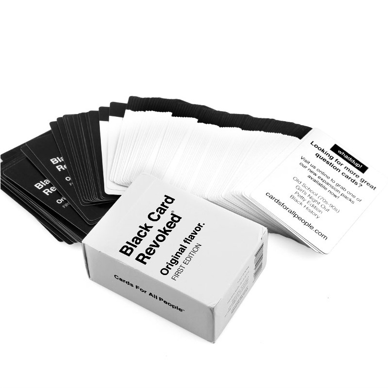 Black Card Revoked Original Flavor Cards Game