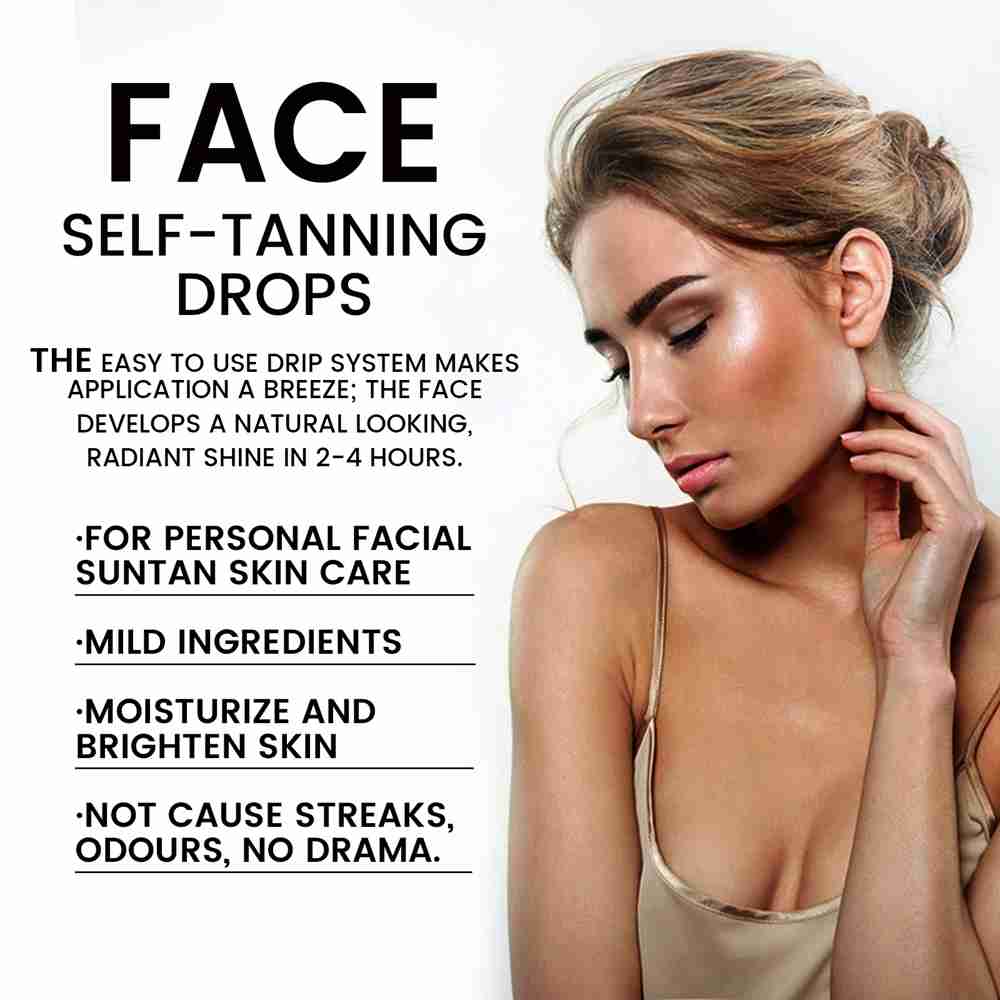 The Face Illuminating Self-Tanning Drops Light/ Medium 30ml