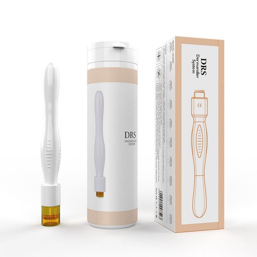 Derma Stamp Pen 40Pin Micro Needle Titanium Roller Professional Beauty Facial Body Beauty Devices Skin Care Anti Aging Hair Loss Acne Scars