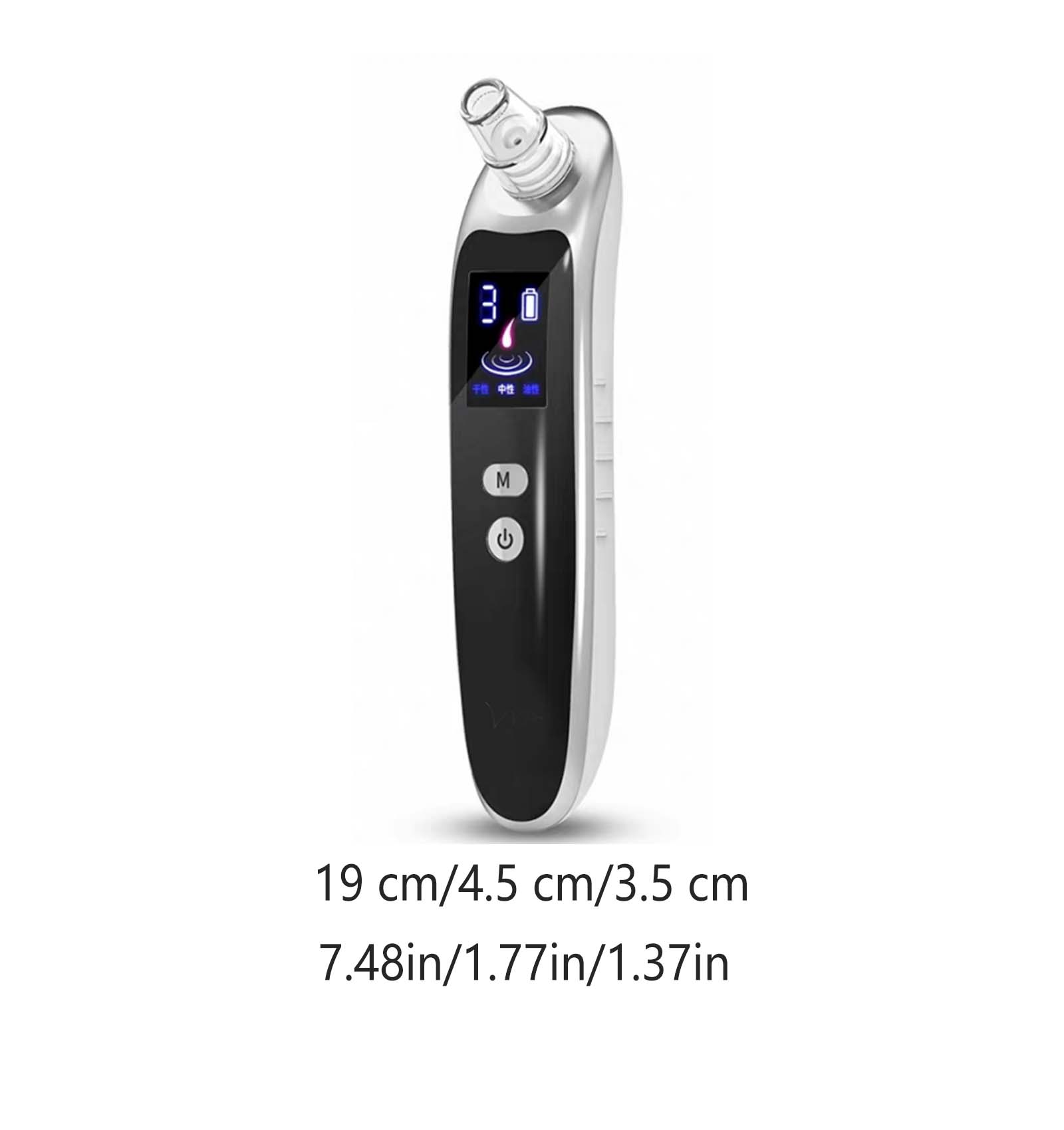 Electric Blackhead Remover Skin Care Fine Line Vacuum Suction Portable Face Equipment Beginner Professional Face Cleanser