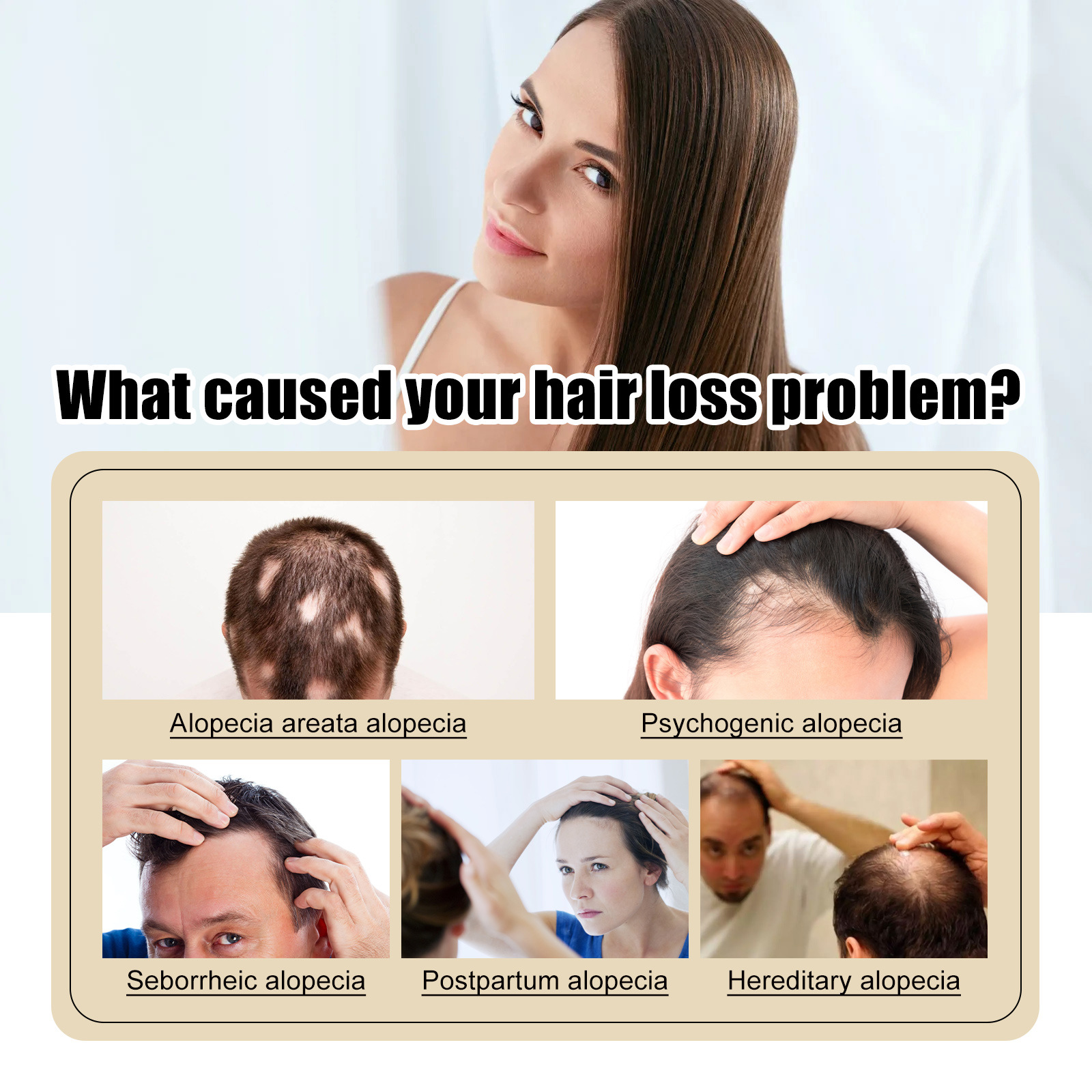 Rice Water HGrow Hair Essence Hair Serums Hair Care Longer Stronger Healthier Fuller Thicker Hair For Women 30ml