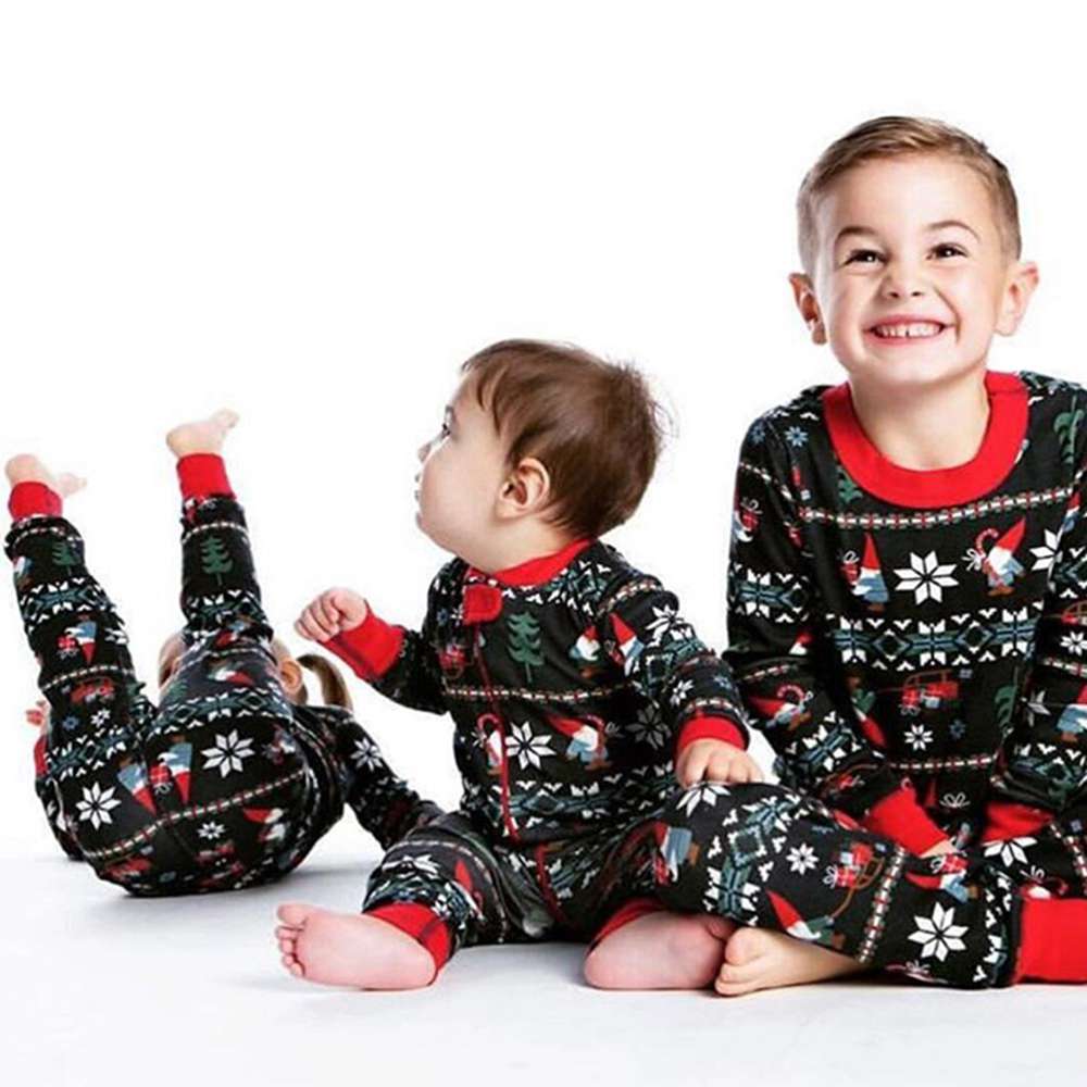 (3M Baby) Christmas Matching Family Pajamas Sets, Matching Sets Christmas PJs for Family Pajamas