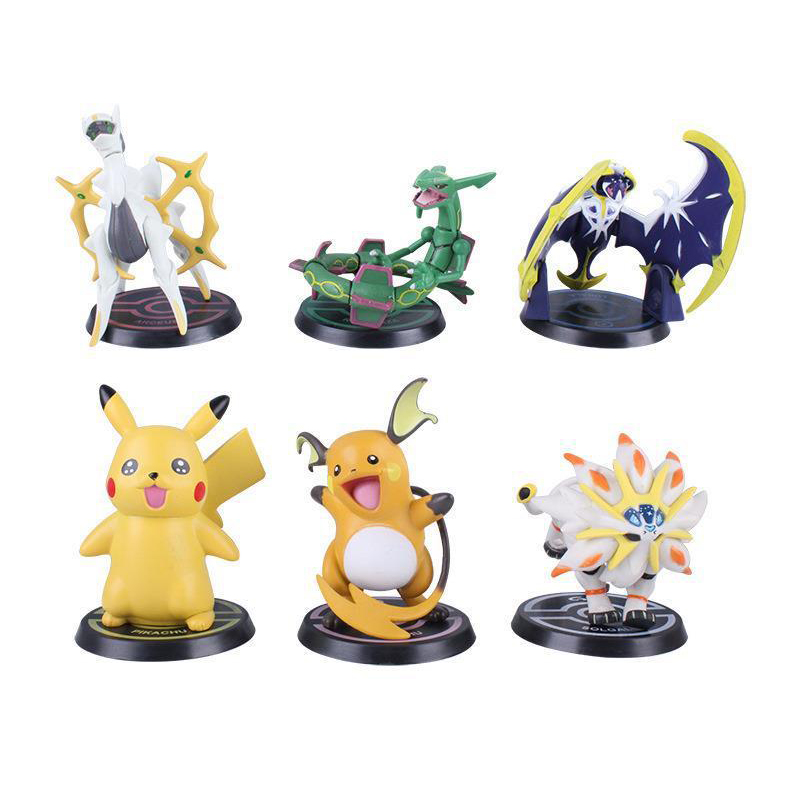 Pokemon Mini Figure Action Figure Model Anime Statue Collection Toy for Kids