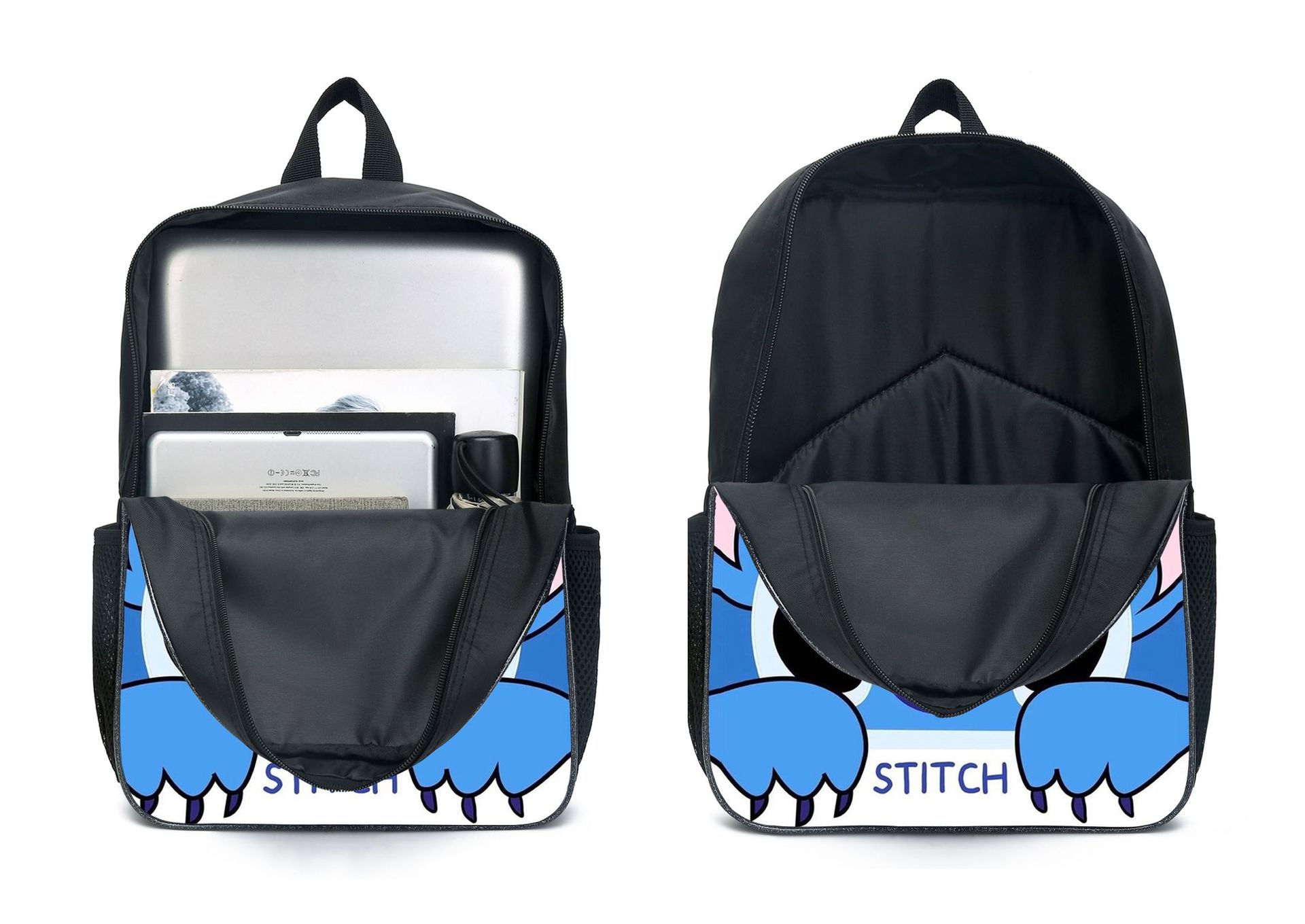 Stitch School Backpack for Boys Childrens Backpacks Cartoons High Capacity School Bag