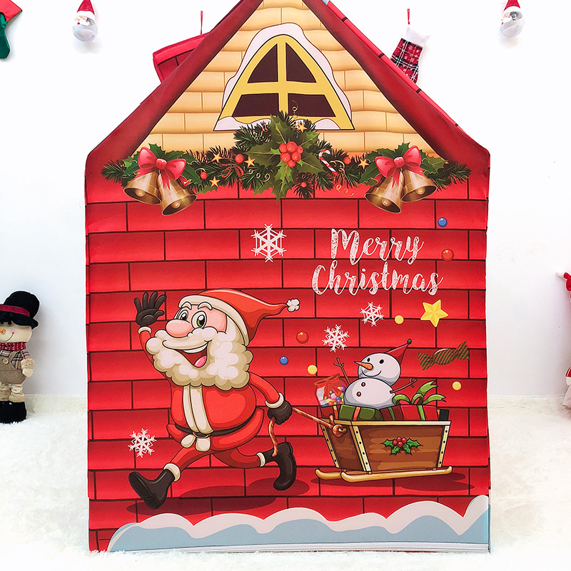 Christmas Themed Play Tent Festive Fun House for Kids