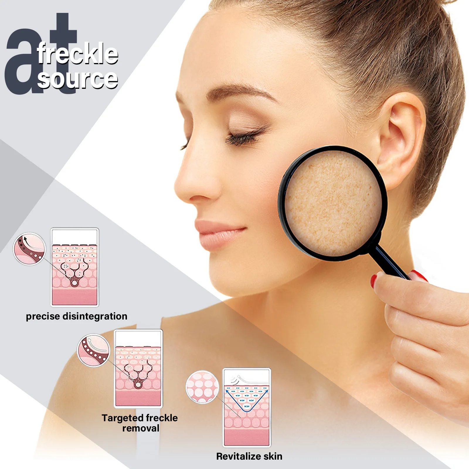 Dark Spots Remover Cream Lighten Melanin Melasma Chloasma Age Spots Sunburn Moisturizing Brightening Whitening Freckles Cream Remover Reduces Hyperpigmentation