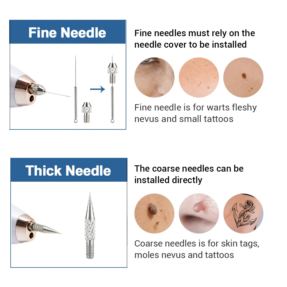 Mini Plasma Pen Freckle Remover Machine Laser Mole Removal Dark Spot Skin Wart Tag Remove Tattoo Removal Skin Care Beauty Tool Face Body 9 Mode LCD