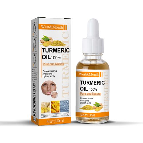 West&Month Turmeric Oil Face Serum Anti-aging Lighten Spots Face Care Essence