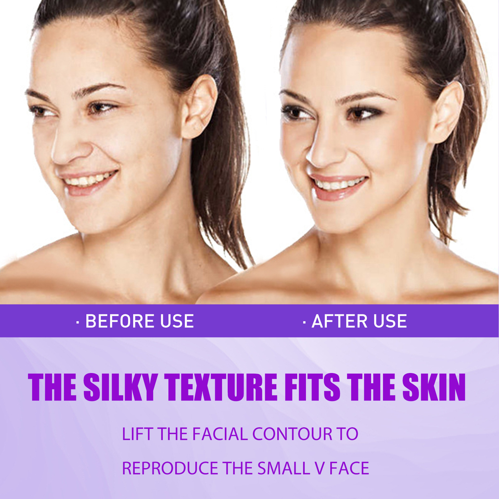 Firming Micro Face Cream V Face Cream Instant Face Lift Cream Facial Lifting Firming Slimming Removal Masseter Muscle Double Chin Face Fat Burning