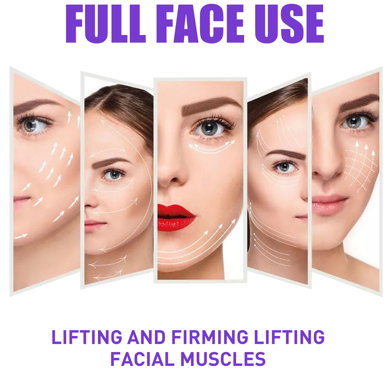 Firming Micro Face Cream V Face Cream Instant Face Lift Cream Facial Lifting Firming Slimming Removal Masseter Muscle Double Chin Face Fat Burning