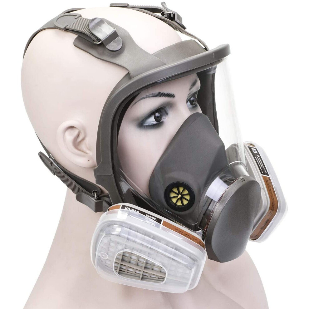 15in1 6800 Full Face Respirator Mask Activated Carbon Respirator Mask