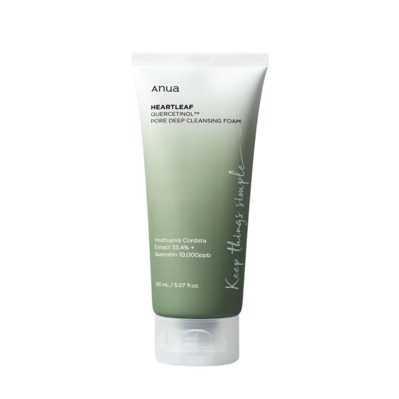 ANUA Heartleaf Quercetinol Pore Deep Cleansing Foam 150ml