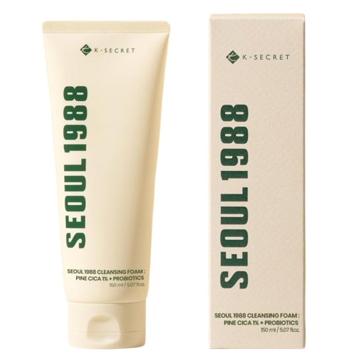 KSECRET SEOUL 1988 Cleansing Foam Cica de Pine 1 Percent Probiotics 150ml